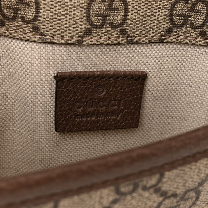 Gucci GG Supreme Monogram Neo Vintage Web Belt Bag Brown 6 of 12