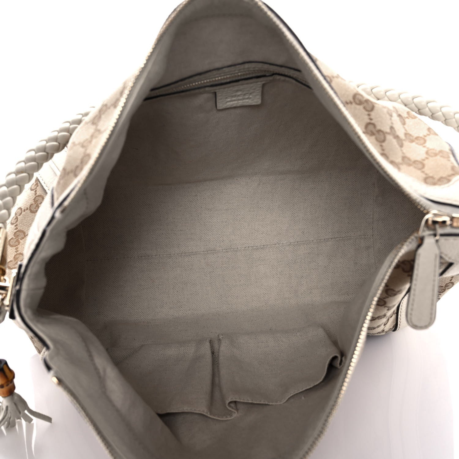 Gucci Monogram Medium Bella Hobo Off White 5 of 9