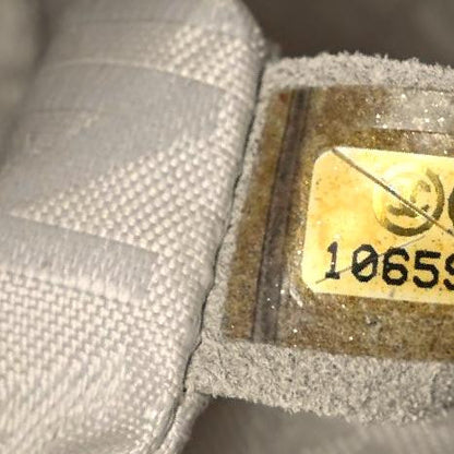 Chanel Canvas Medium Logo CC Flap Beige Black 9 of 11