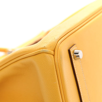 Hermes Epsom Verso Birkin 35 Curry Etoupe 9 of 13