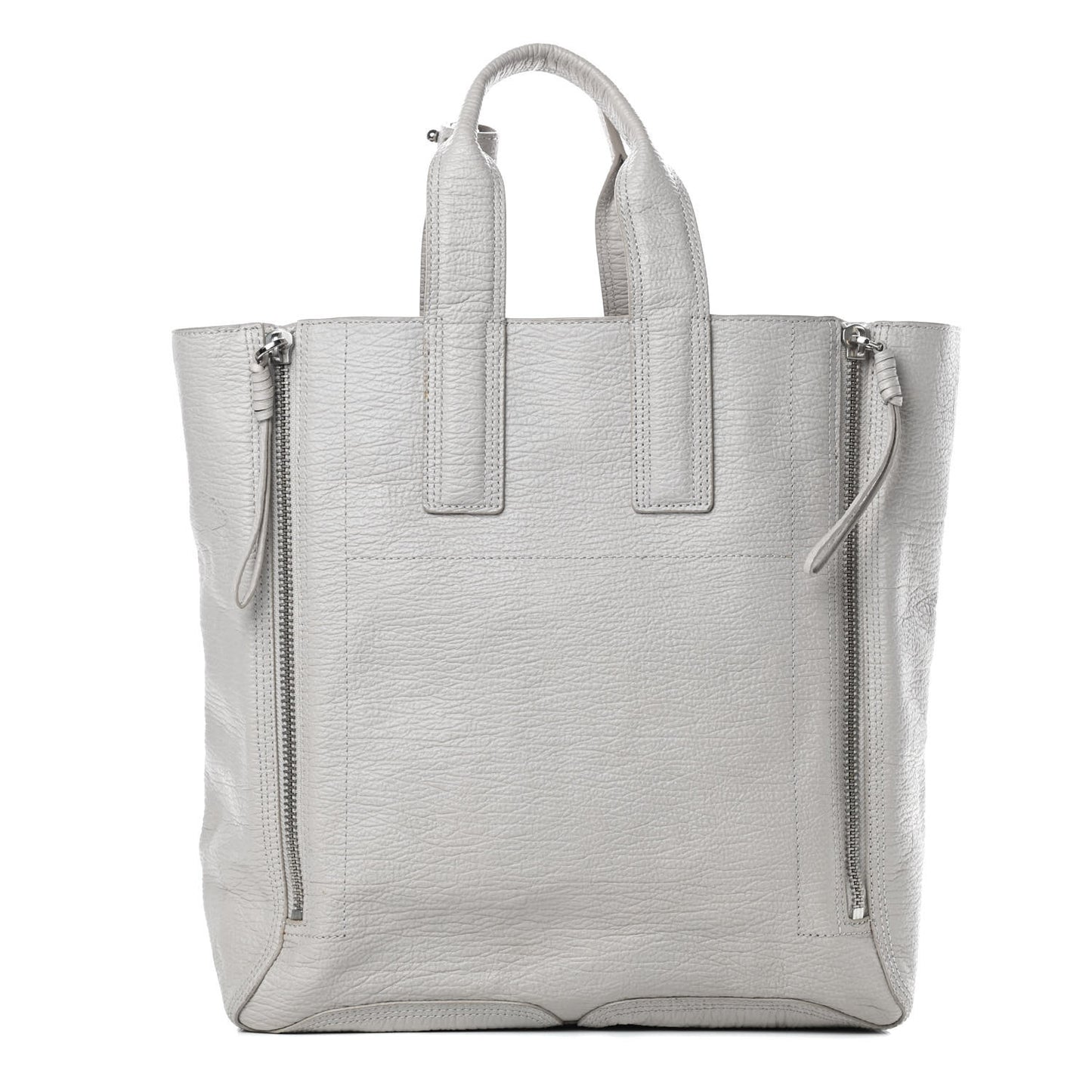 Textured Calfskin Large Pashli Tote Feather