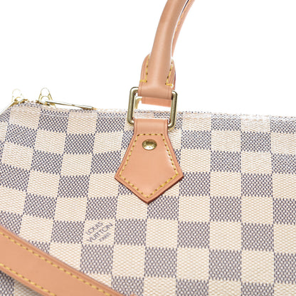 Louis Vuitton Damier Azur Speedy Bandouliere 30 8 of 14