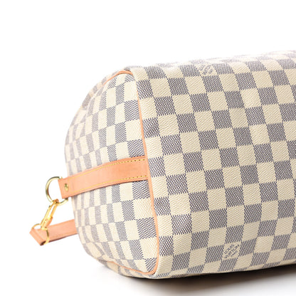 Louis Vuitton Damier Azur Speedy Bandouliere 30 5 of 15