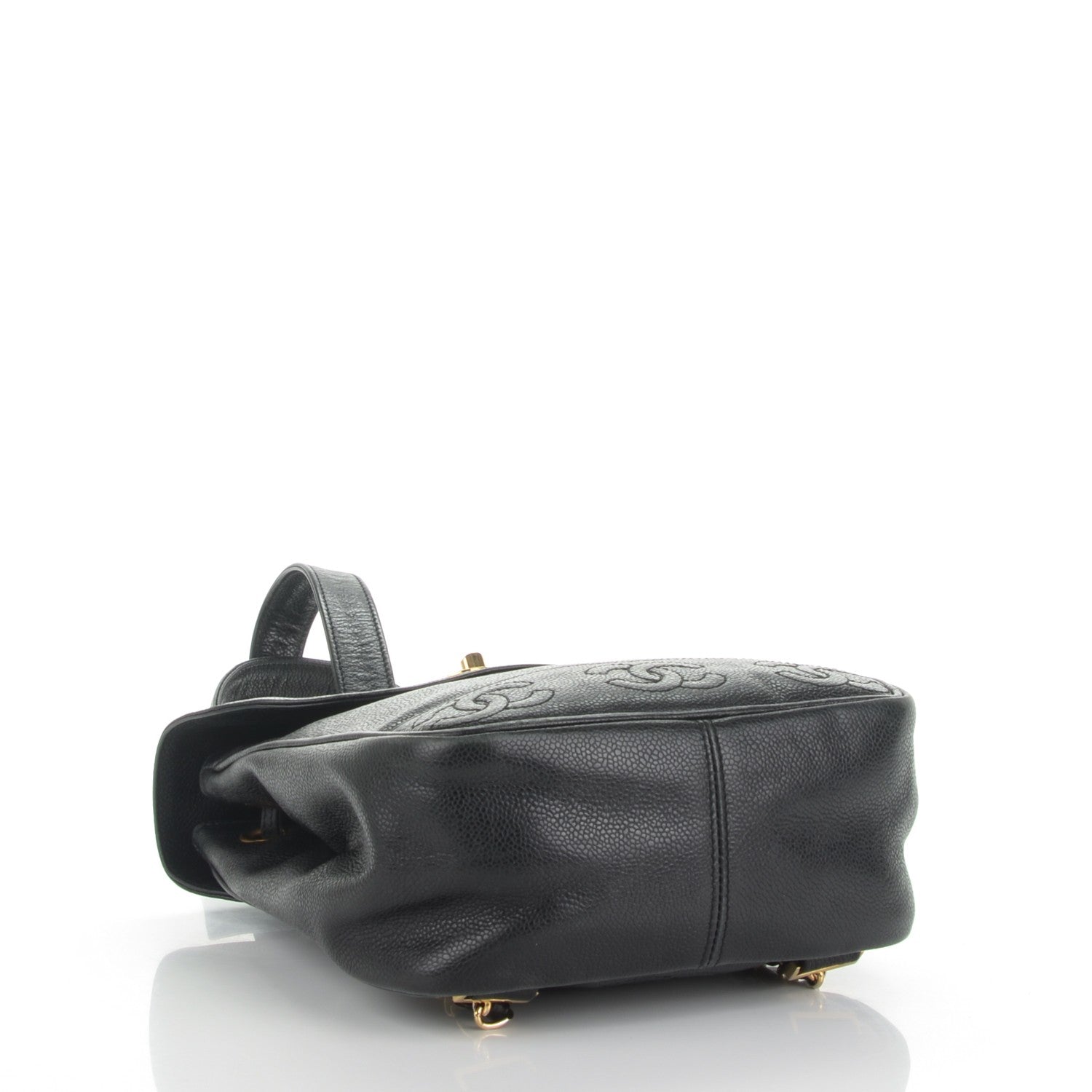 Chanel Caviar CC Backpack Black 4 of 7