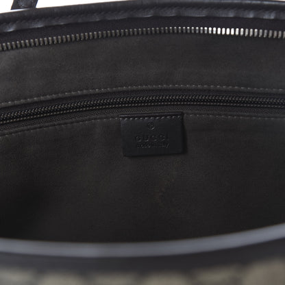 Gucci GG Supreme Monogram Medium Zippered Tote Dark Brown 5 of 11