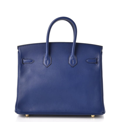Hermes Swift Birkin 25 Bleu Saphir 5 of 38