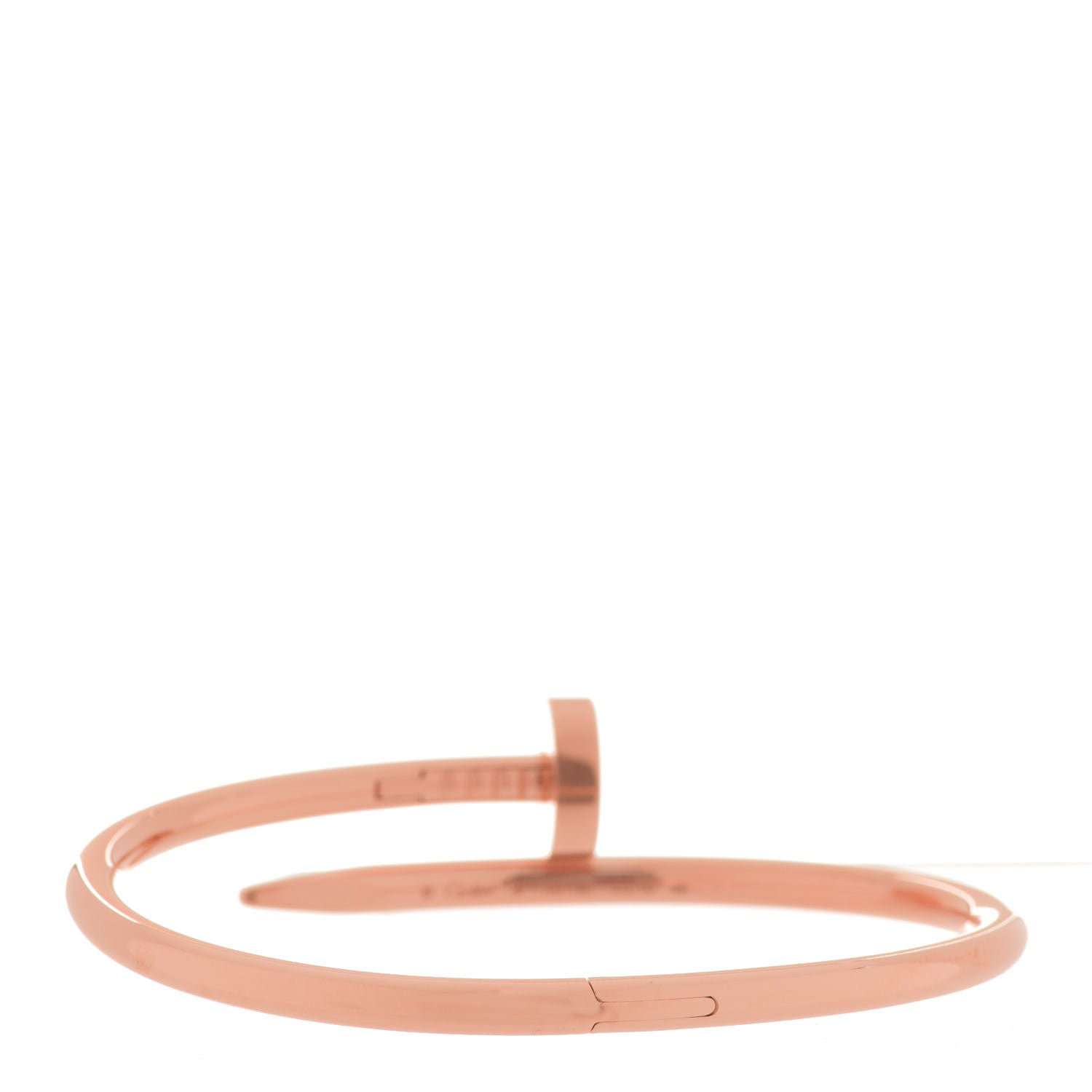 Cartier 18K Pink Gold Juste Un Clou Bracelet 16 2 of 5
