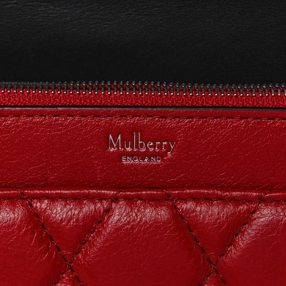 Mulberry Shiny Buffalo Quilted Mini Darley Shoulder Bag Red 6 of 14