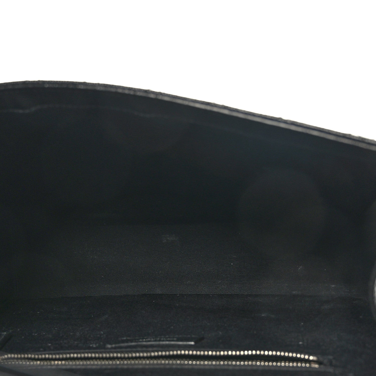 Saint Laurent Grain De Poudre Textured Mixed Matelasse Large Triquilt Monogram Satchel Black 5 of 8