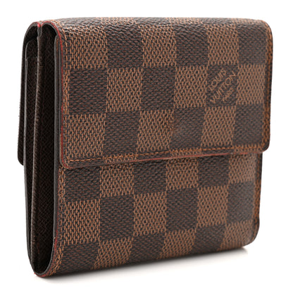 Louis Vuitton Damier Ebene Elise Wallet 3 of 6