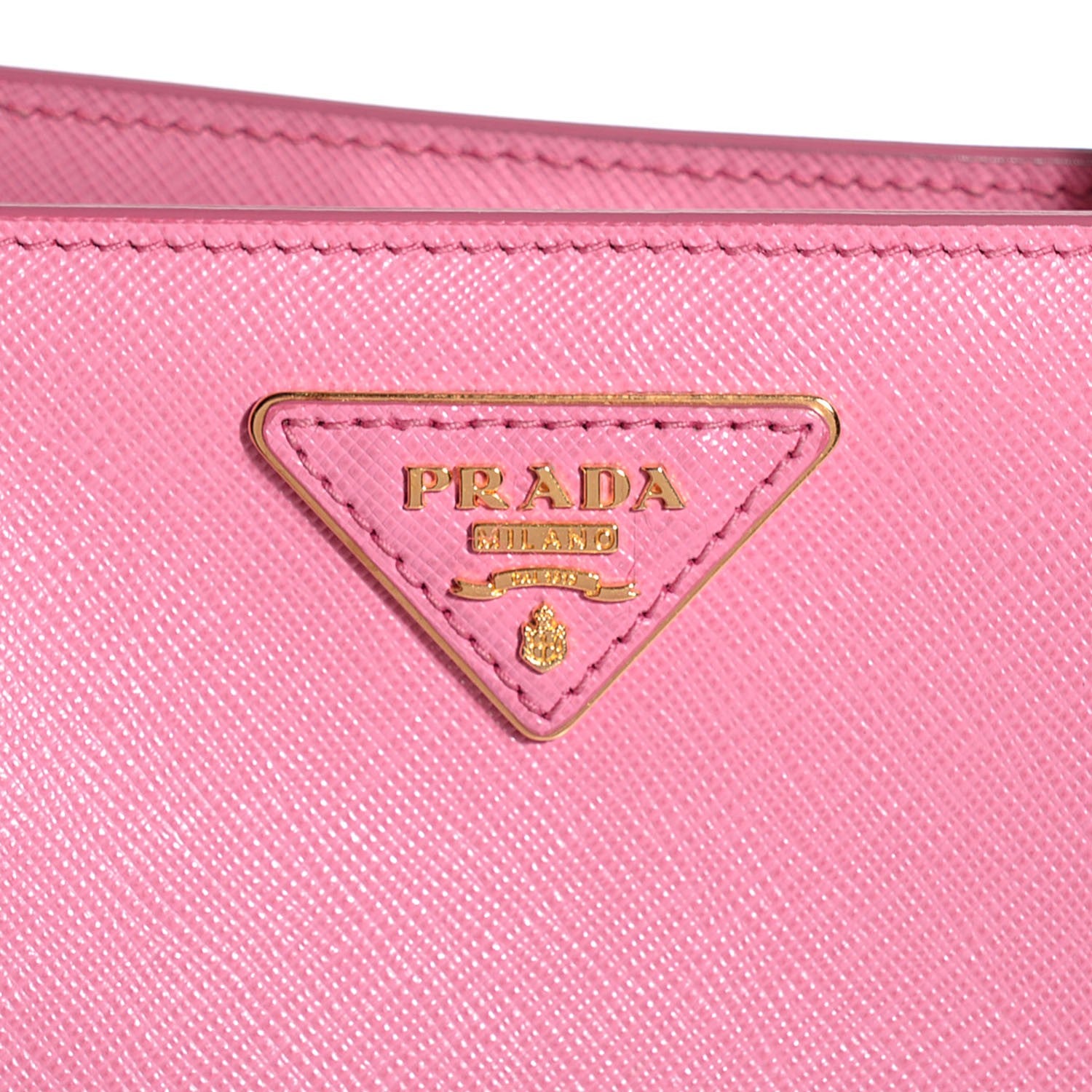 Prada Saffiano Lux Medium Tote Begonia 11 of 11