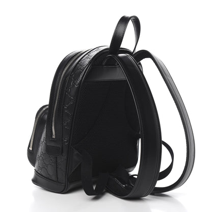 Gucci Guccissima Signature Small Day Backpack Black 2 of 11