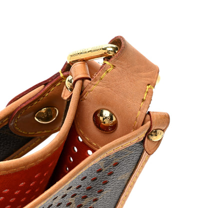 Louis Vuitton Monogram Perforated Musette Orange 15 of 20