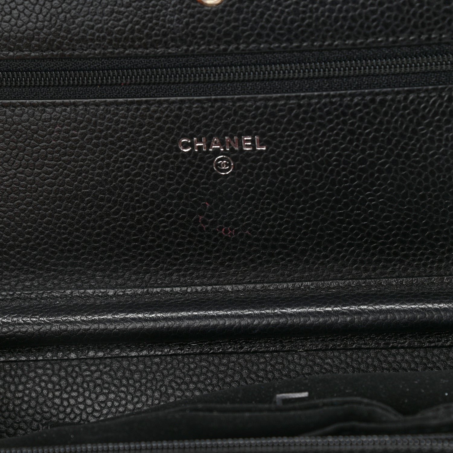 Chanel Caviar Quilted Wallet On Chain WOC Black 13 of 13