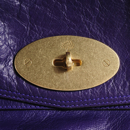 Mulberry Soft Buffalo Leather Medium Alexa Grape 11 of 12