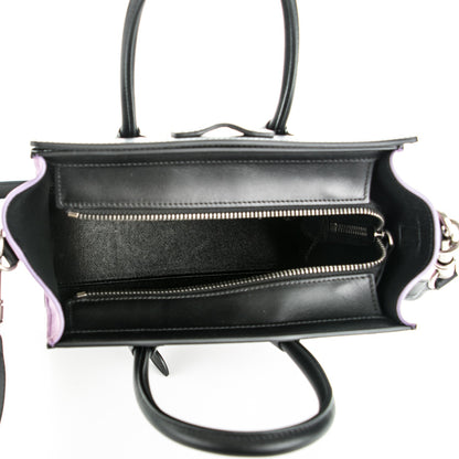 Celine Smooth Drummed Calfskin Nano Tri-Color Luggage Anthracite 5 of 6