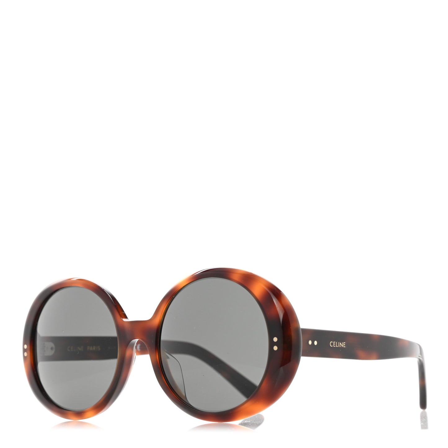 Acetate Polarized Oval Sunglasses CL 40065 Brown