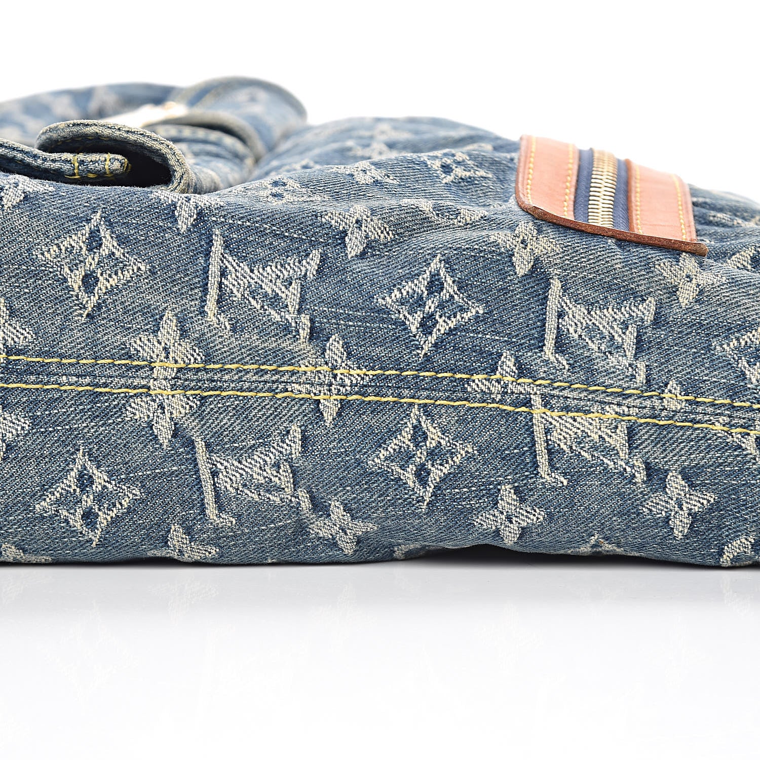 Louis Vuitton Denim Baggy GM Blue 15 of 16