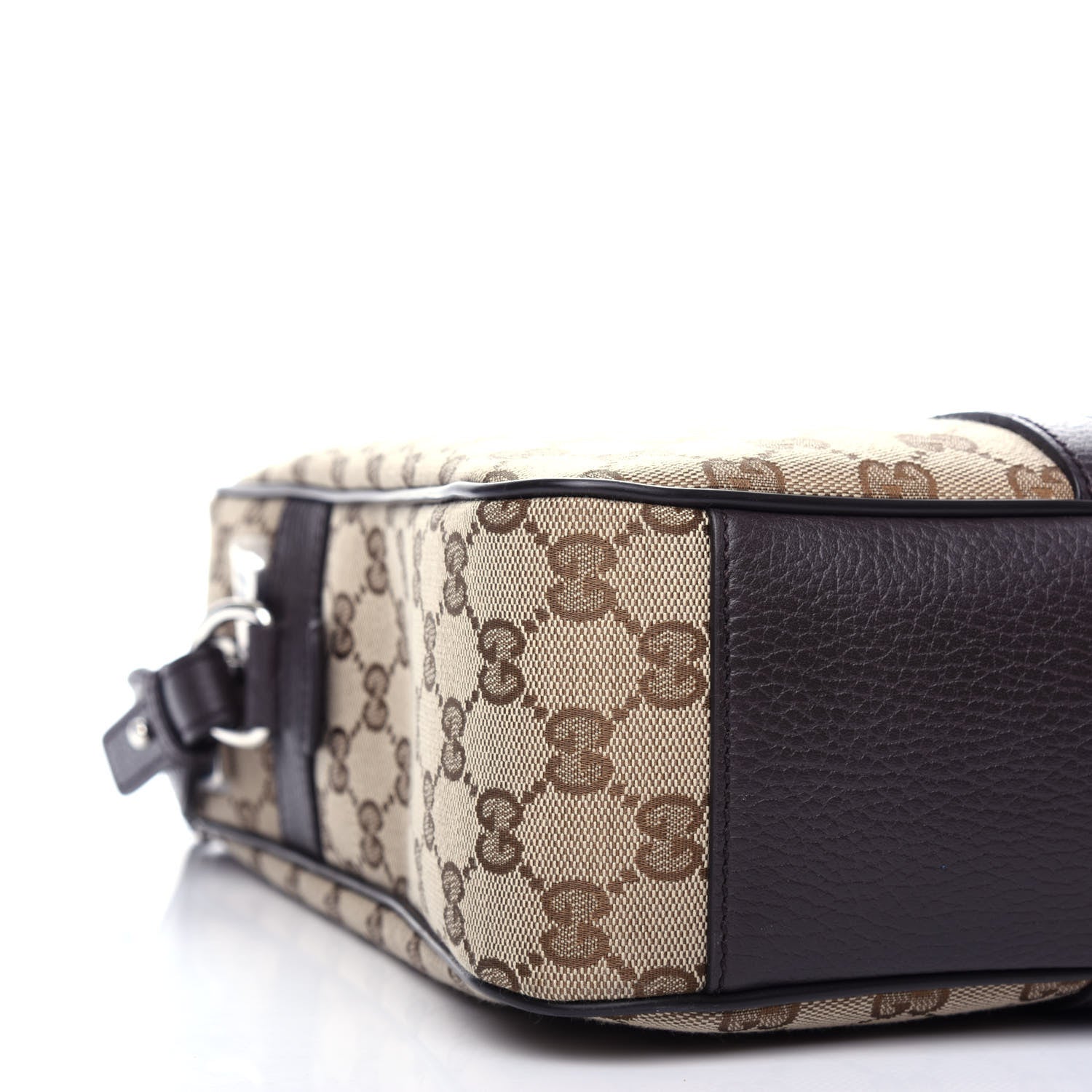 Gucci Monogram Briefcase Dark Brown 8 of 11