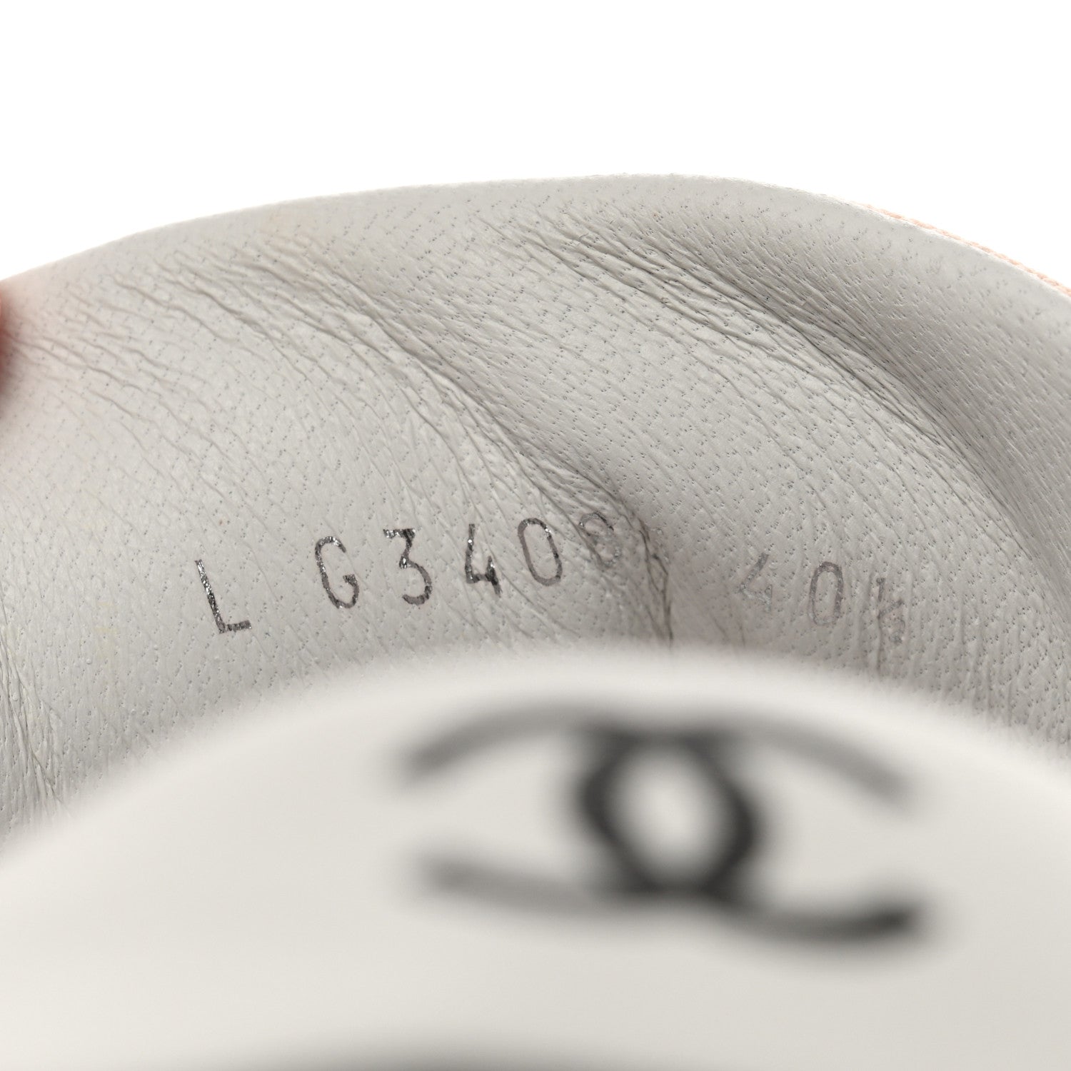 Chanel Canvas Womens Sneakers 40.5 Light Pink 6 of 10