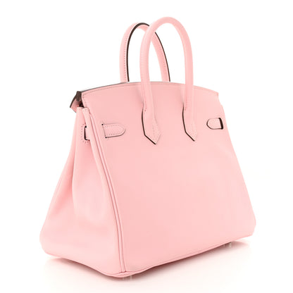 Hermes Swift Birkin 25 Rose Sakura 3 of 10