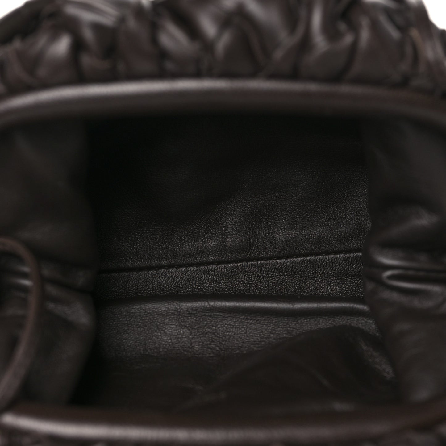 Nappa Intrecciato The Mini Pouch Fondant