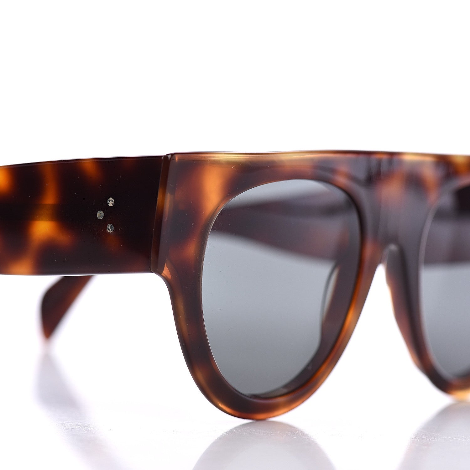 Celine Shadow Sunglasses CL40012I Tortoise 7 of 7