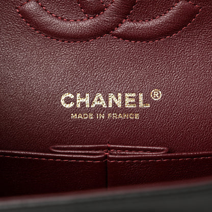 Chanel Lambskin Quilted Medium Double Flap Black 6 of 15