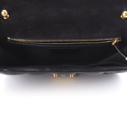 Christian Dior Lambskin Cannage Large Dioraddict Flap Bag Black 5 of 9