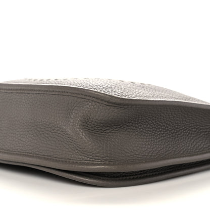 Hermes Taurillon Clemence Evelyne III PM Etain 9 of 11