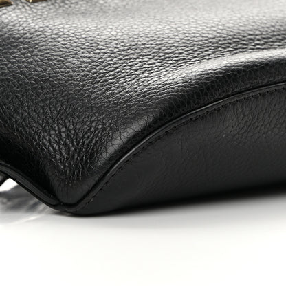 Valentino Garavani Grainy Calfskin Rockstud Belt Bag Black 8 of 9