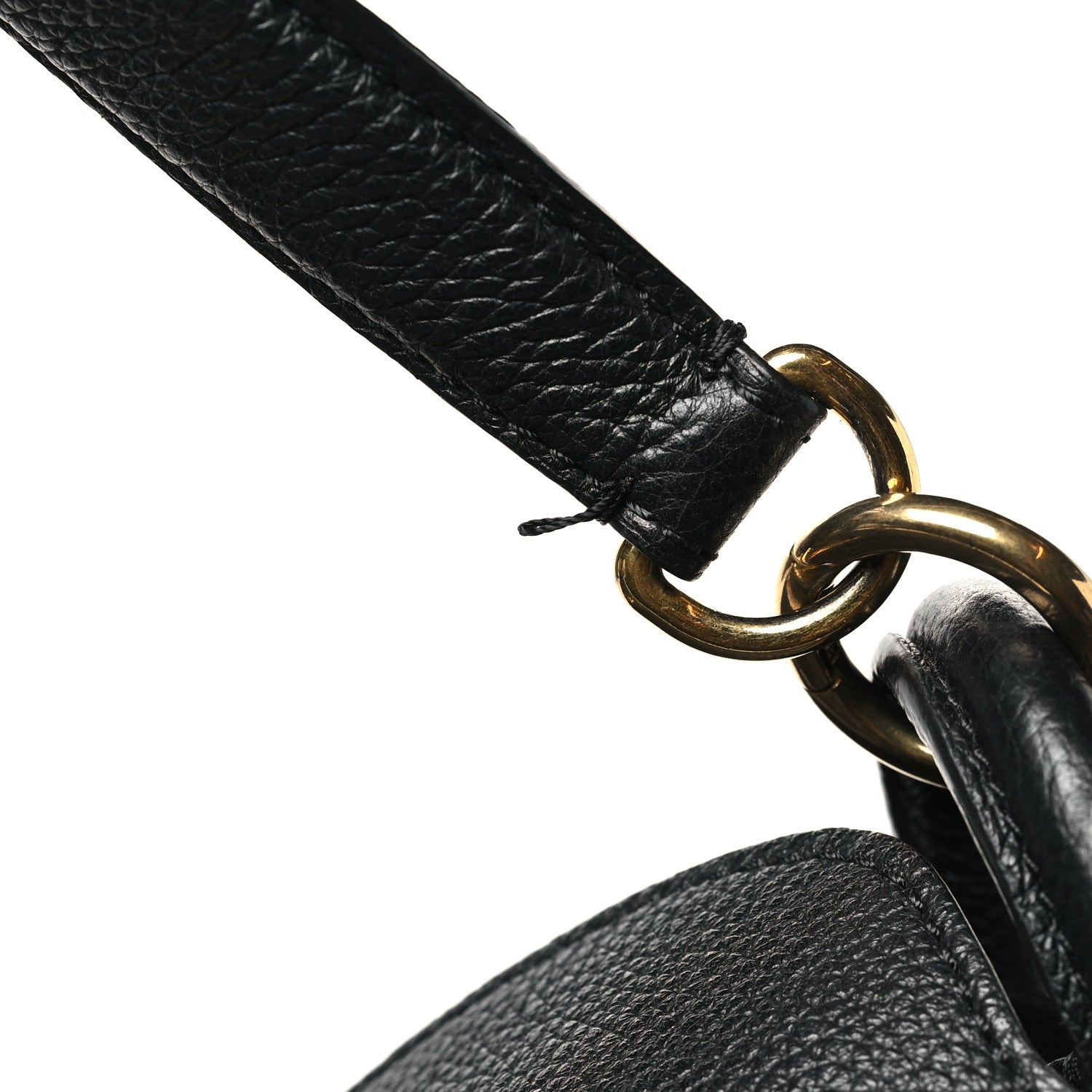 Mulberry Small Classic Grain Calfskin Leighton Black 10 of 10