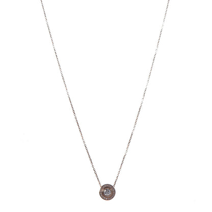 Cartier 18K Pink Gold Diamond D'Amour Pave Necklace 1 of 8