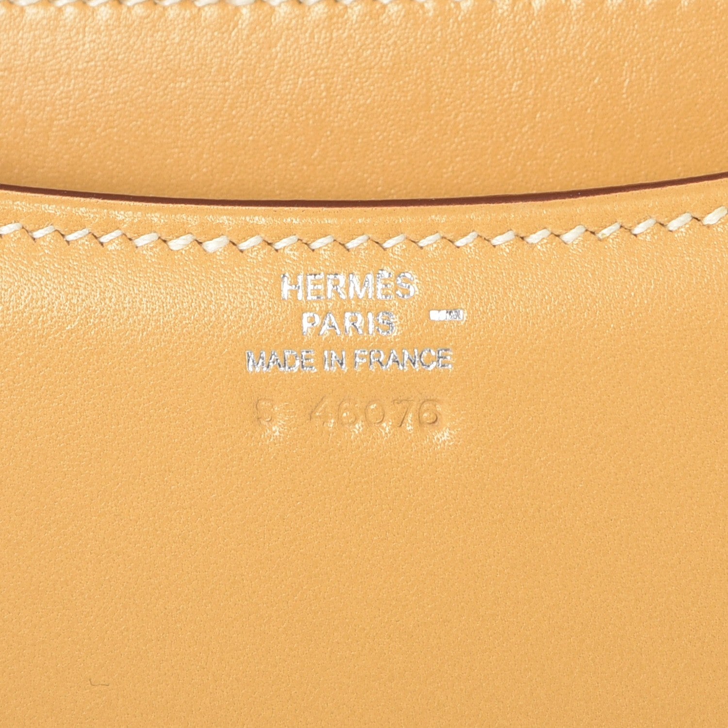 Hermes Tadelakt Lizard Constance 18 Paille Ficelle 6 of 8