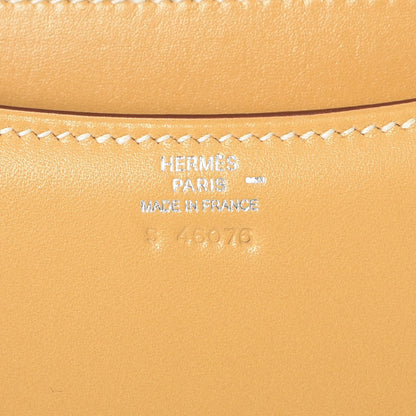 Hermes Tadelakt Lizard Constance 18 Paille Ficelle 6 of 8
