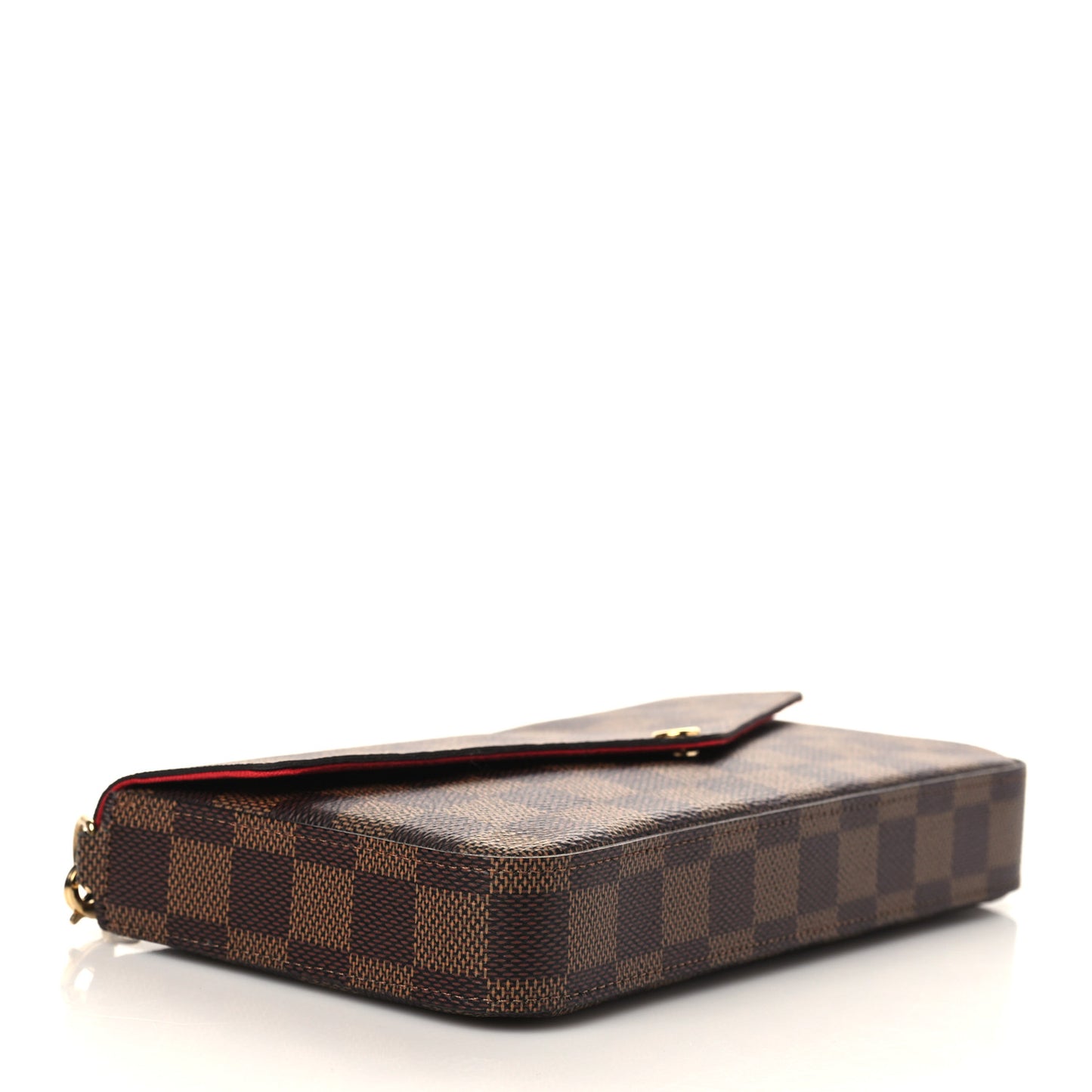 Damier Ebene Pochette Felicie Chain Wallet