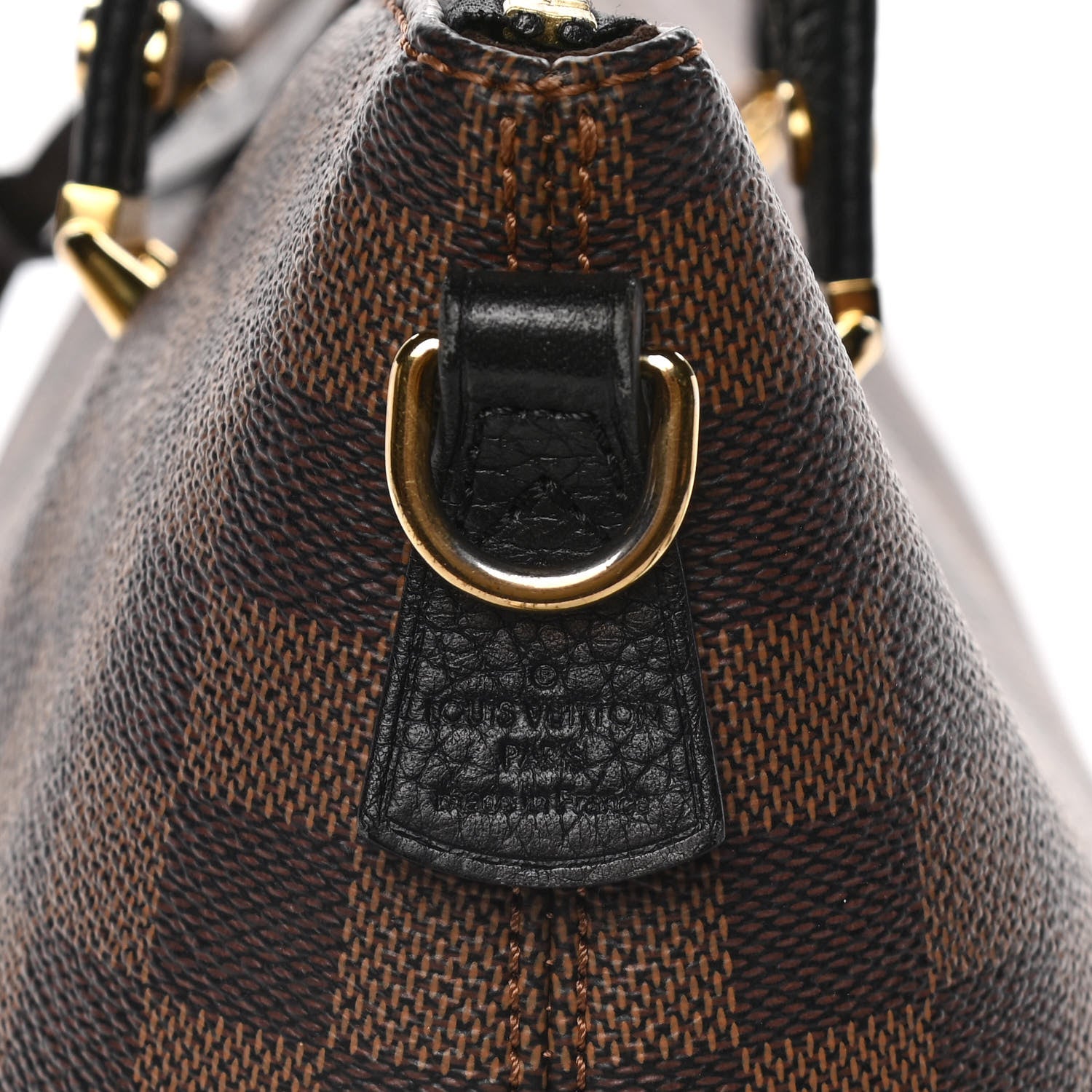 Louis Vuitton Damier Ebene Hyde Park Black 11 of 15