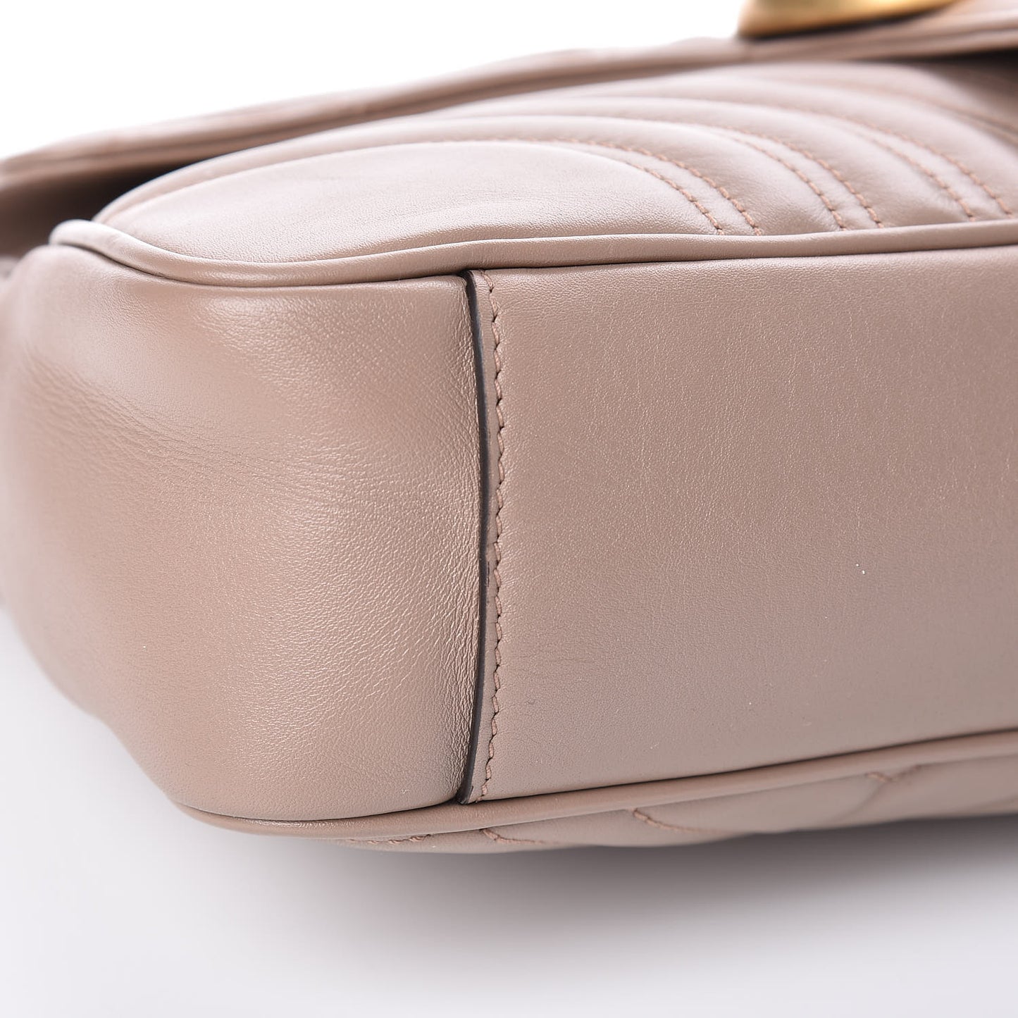 Calfskin Matelasse Medium GG Marmont Shoulder Bag Porcelain Rose