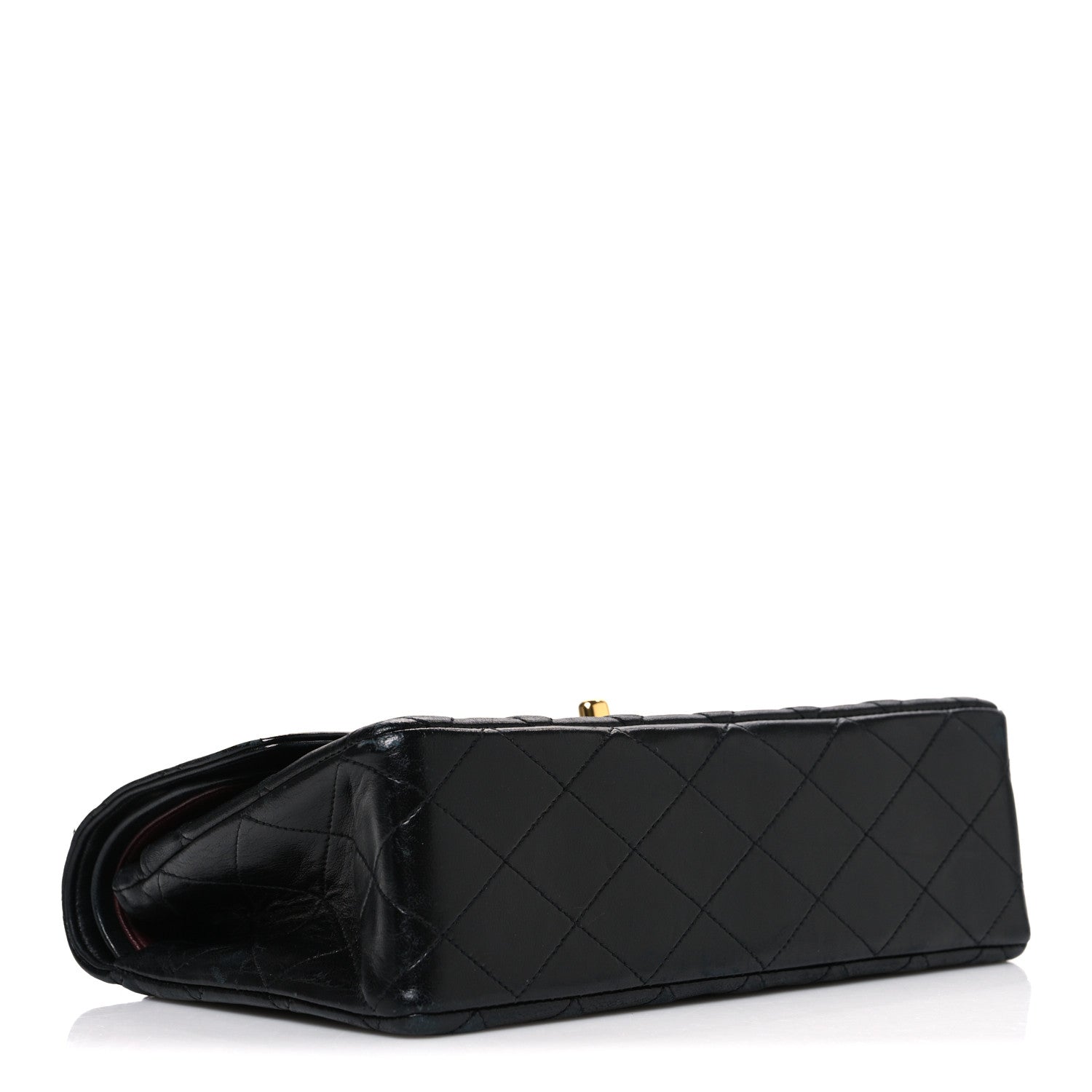 Chanel Lambskin Quilted Small Double Flap Black 4 of 11