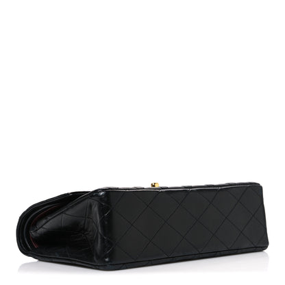 Chanel Lambskin Quilted Small Double Flap Black 4 of 11
