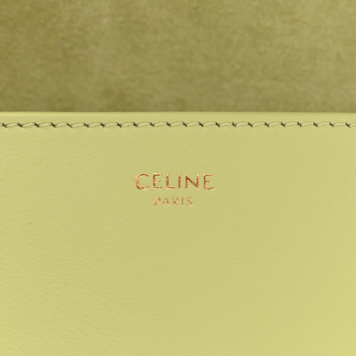 Smooth Calfskin Cuir Triomphe Folco Crossbody Bag Light Jade