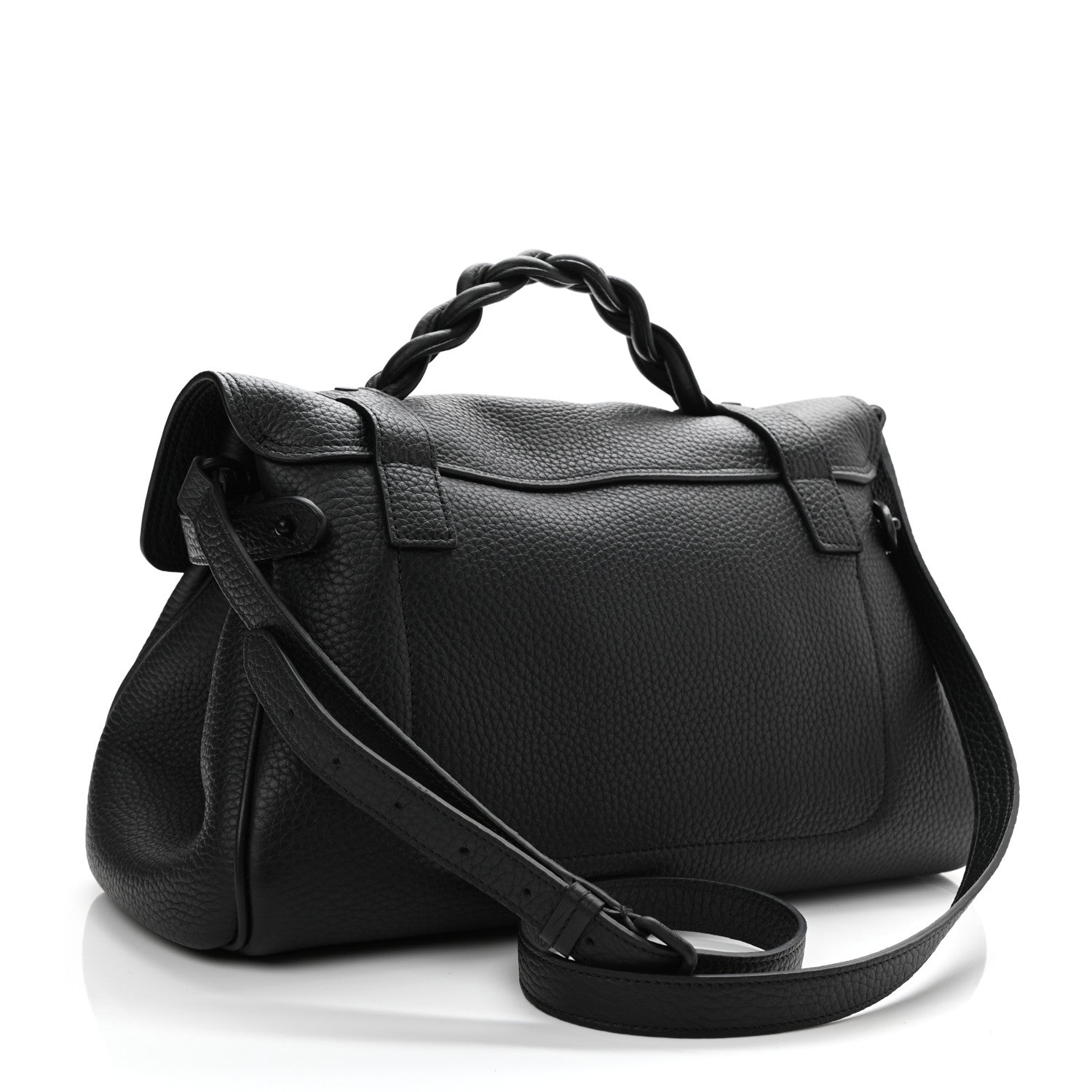 Mulberry Heavy Grain Mini Alexa Black 2 of 9