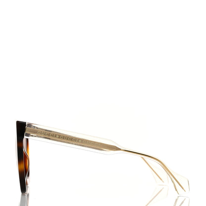 Gucci Acetate Crystal Square Sunglasses GG0564S Tortoise 3 of 9