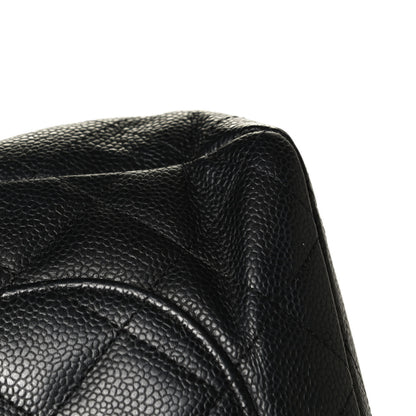 Chanel Caviar Quilted Jumbo Single Flap Black 11 of 11