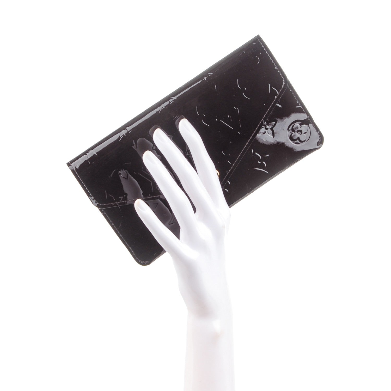Louis Vuitton Vernis Jeanne Wallet Amarante 2 of 8