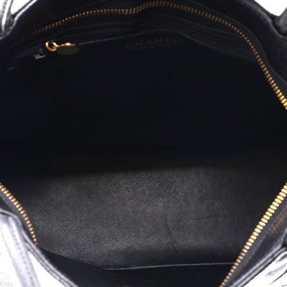 Chanel Caviar Quilted Medallion Tote Black 5 of 10