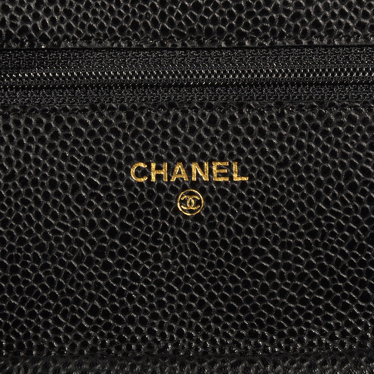Chanel Caviar Wallet on Chain WOC Black 7 of 9