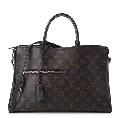 Louis Vuitton Monogram Popincourt MM Black 1 of 11