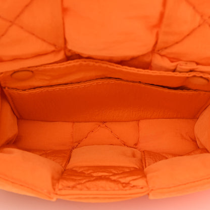 Bottega Veneta Nylon Intrecciato Padded Tech Candy Cassette Bag Orange 5 of 10