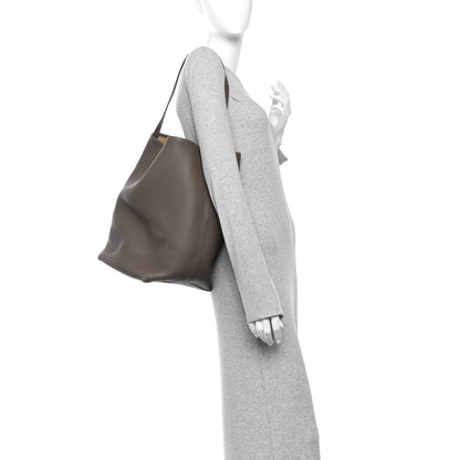 The Row Grained Calfskin Large N/S Park Tote Elephant 2 of 10